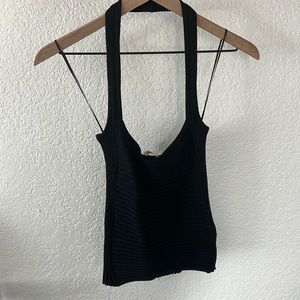 Free people knit halter top